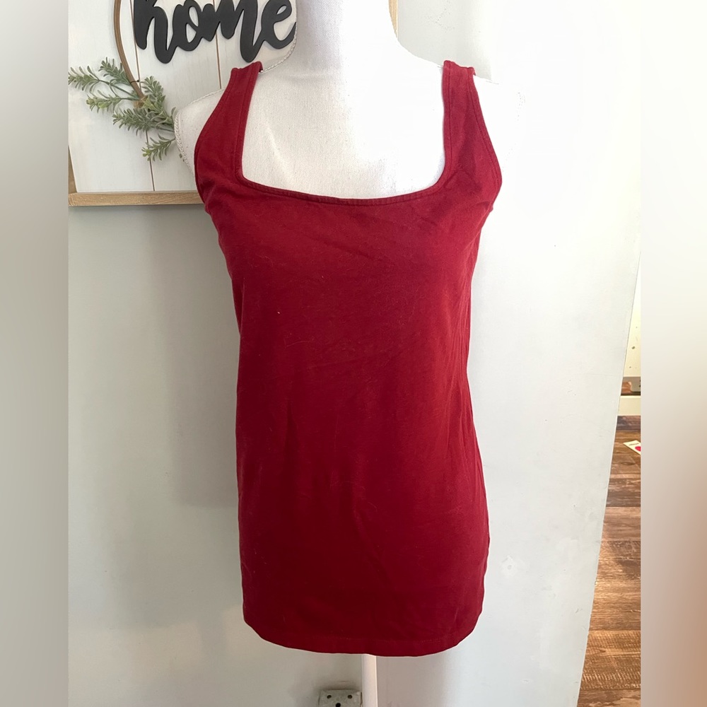 Maurices square neck tunic tank top